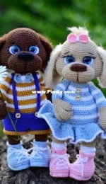 Bobrik toys - Natalia Bober - Toy Dogs - Russian