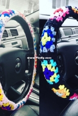 The Scarvin Artist - Erin Smith-Glenn - Steering wheel cover