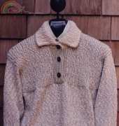 Mari Sweaters - MS115 - ribbed Placket pullover
