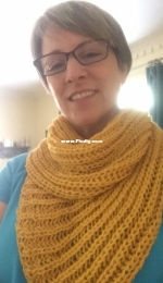 Mile High LoopsClub Cowl by Shelley L Brander-Free