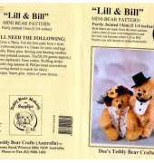 Dees Teddy Bear Crafts Lill & Bill