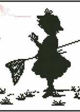 Luca-S B287 - Girl with Butterflies