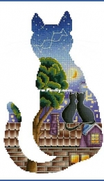 MiAxstitch - Romantic Cat by Minasyan Yana XSD