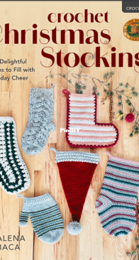 Crochet Christmas Stockings: 10 Delightful Designs to Fill with Holiday Cheer - Salena Baca Crochet - Salena Baca