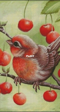 Fox s crosses- Little bird  by Maria Glibina xsd