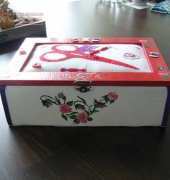 Embroidery-box for my girl-friend