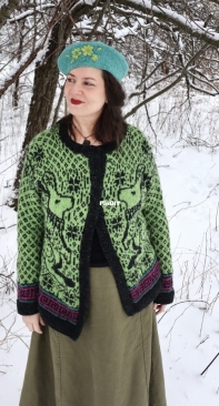 Water Rabbit Cardigan by bunnymuff - Mona Zillah