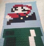 Mario Granny Square Blanket