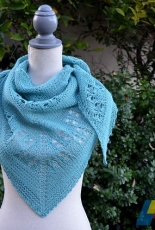 Soft Linen Shawl by Diana Rozenshteyn/Classic Elite Yarns Web-Letter-Free