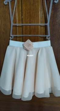 Soft tulle skirt