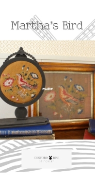 Cosford Rise Stitchery - Martha's Bird