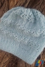 Eucalyptus Lace Hat by Nevin Dermenci Free