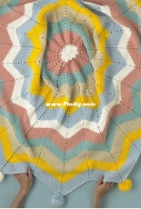 Paintbox Yarns - Sleep Under the Stars Blanket - Free