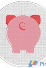 Daily Cross Stitch - Piggy Back