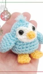 Delinlea - Danielle - Blogmas 2020 - Christmas Penguin Amigurumi - Free