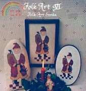 Homespun Elegance - Folk Art VI Folk Art Santas