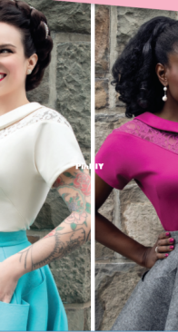 Charm Patterns -  Gardner Top - Size 2-20 A-H