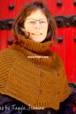 Yoked Cycling Cape by Tanya Seaman