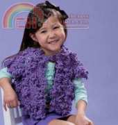 Red Heart - Childs Diva Vest - LW3554