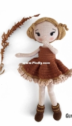 Amigurumi Land - Esra Erdurcan - Doll Hena - Hena bebek -Turkish