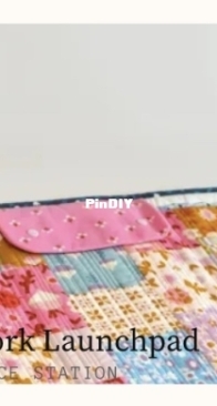 Patchwork Launchpad add-on to the Sewing Space Station by Arabesque Scissors