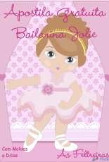 As Feltreiras - Bailarina Jolie / ballerina Jolie Felt Pattern - Portuguese - Free