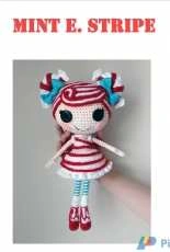 Epic Kawaii - Lalaloopsy Doll Mint E Stripe - Thai