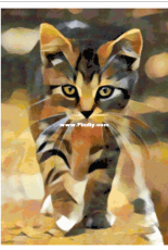Better Cross Stitch - Cat. Walking - Free