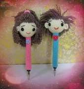 my work----Doll pencap