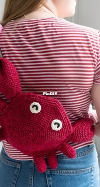 Casper the Crab bag - Garnknuten English