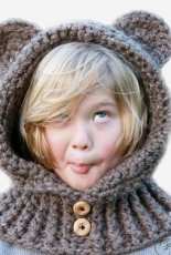 Speckled Frog Crochet- Cyprianne Nolan - Bear Hood