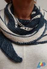 Summa Stripes Shawl by Meiju K-P - English, Spanish