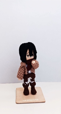 Xua Amigurumis - Lizeth - Mikasa Ackerman - Spanish/English