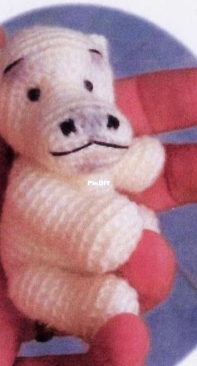 Haja Bears - Mini hippo