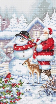 Letistitch L8015 Snowman and Santa XSD
