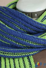 Double Brioche Scarf by Cathy Thompson -Free