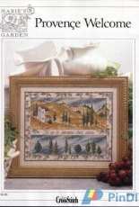 Just Cross Stitch - Maries Garden #MG 03 - Provence Welcome
