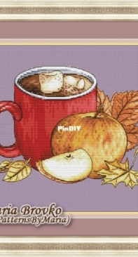 Cute Patterns by Maria - Delicious Aromas of Autumn by Maria Brovko