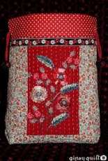 Gipsy quilts-Ederlezi-Sac pochon fleuri