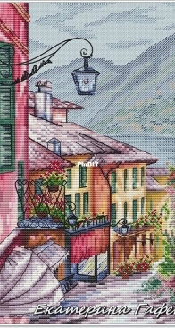 Bellagio Street by Ekaterina Gafenko