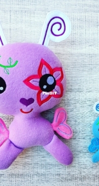 Peanut Creations - Flower Fairy - Machine Embroidery