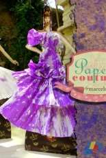 Paper dresses by Marcelo