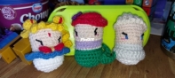 Serena Ariel and Elsa