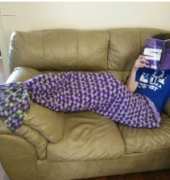 Mad Hooker Crochet- Mermaid lapghan - Free