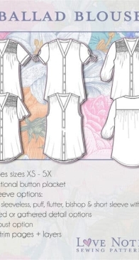 Love Notions - Ballad Blouse - Size XS-5X