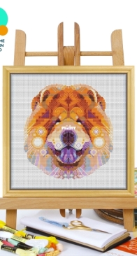 Awesome Pattern Studio - CS2111 - Mandala Chow Chow XSD