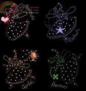 4 good luck fairies