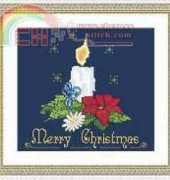 Mingiustitch - Candle (Christmas)