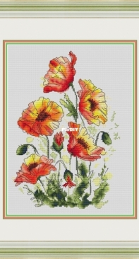 Field Poppies by Natalia Kravchenko