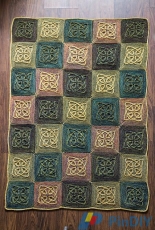 Iona Blanket by Lucy Hague /Illuminated Knits